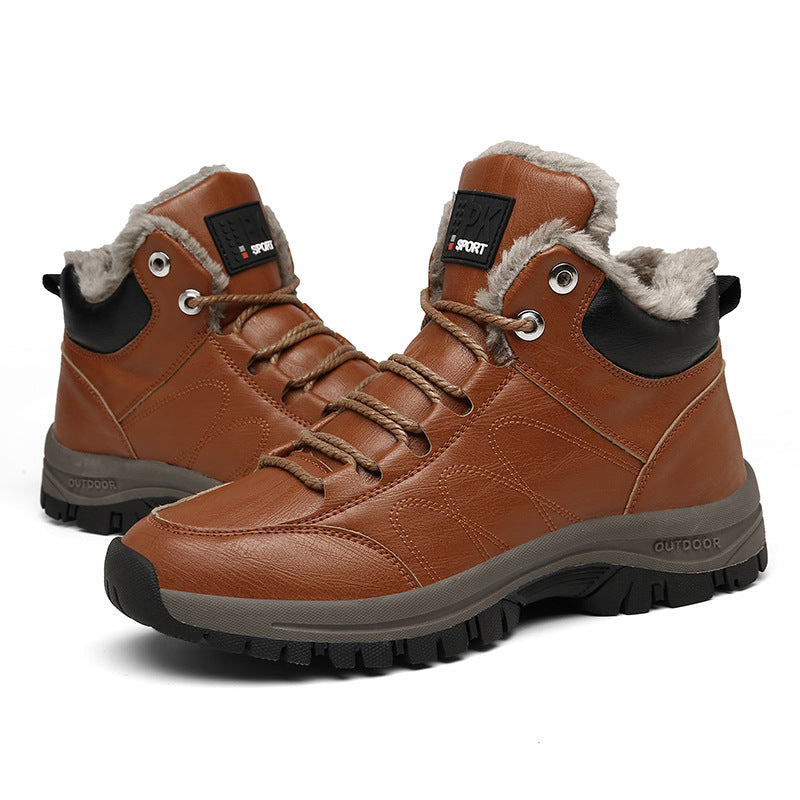 (🔥HOT SALE )Men's Snow Boots Winter Outdoor Hiking Boots