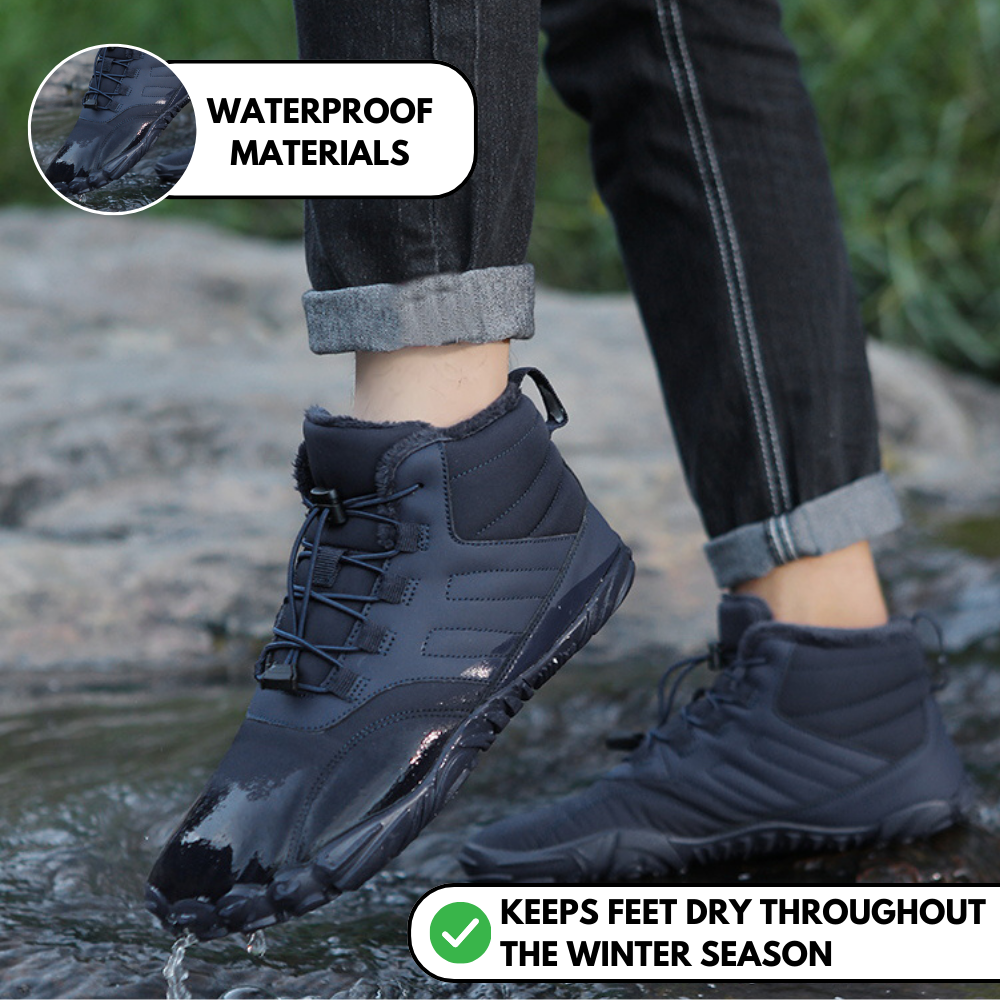 Winter Arch Support Non-Slip Waterproof Barefoot Shoes (Unisex)