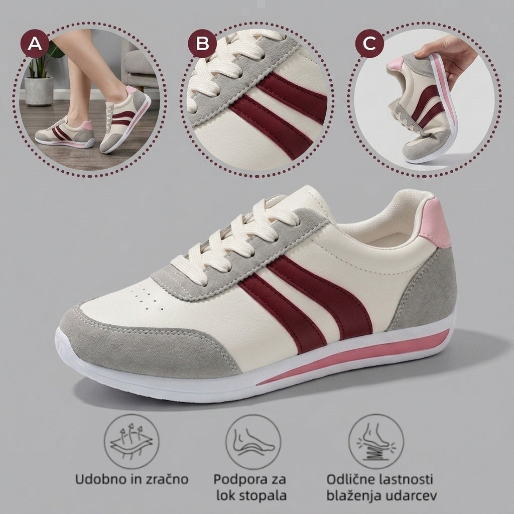 🔥 Danes za polovično ceno! Ne zamudite! ⏰ Ergonomsko oblikovani ortopedski čevlji - zagotavljajo naravno oporo stopalnega loka 👞 Z lahkoto lajšajo bolečine v stopalih