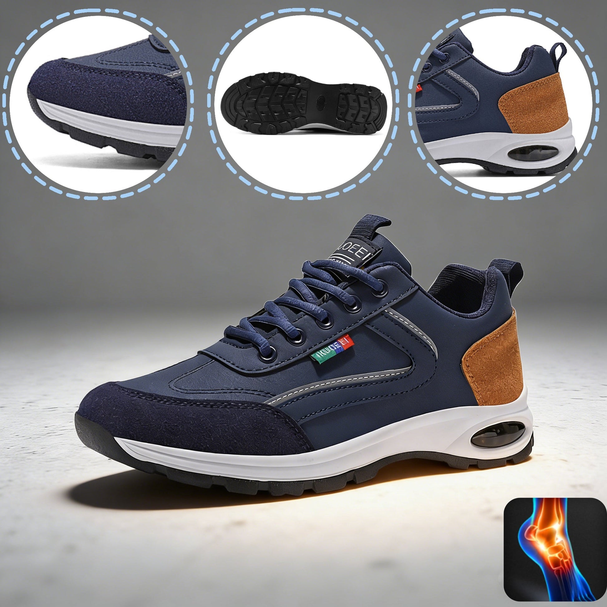 Ortopedická obuv VERNOAN® – ergonomicky navržená pro bolesti zad, nohou a kloubů – unisex