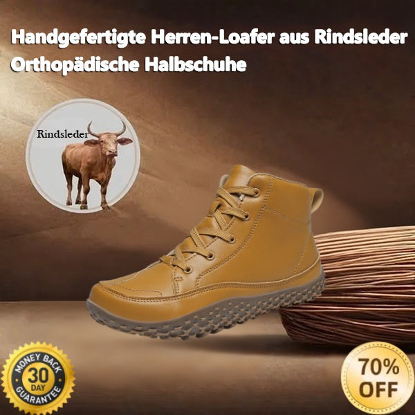 🔷Heute 70 % Rabatt, nicht verpassen🔳Neue Freizeitschuhe aus Kalbsleder für Herren🐂Handgenäht✅Lindert Schmerzen, passt zu jedem Anlass, bequemes Gehen