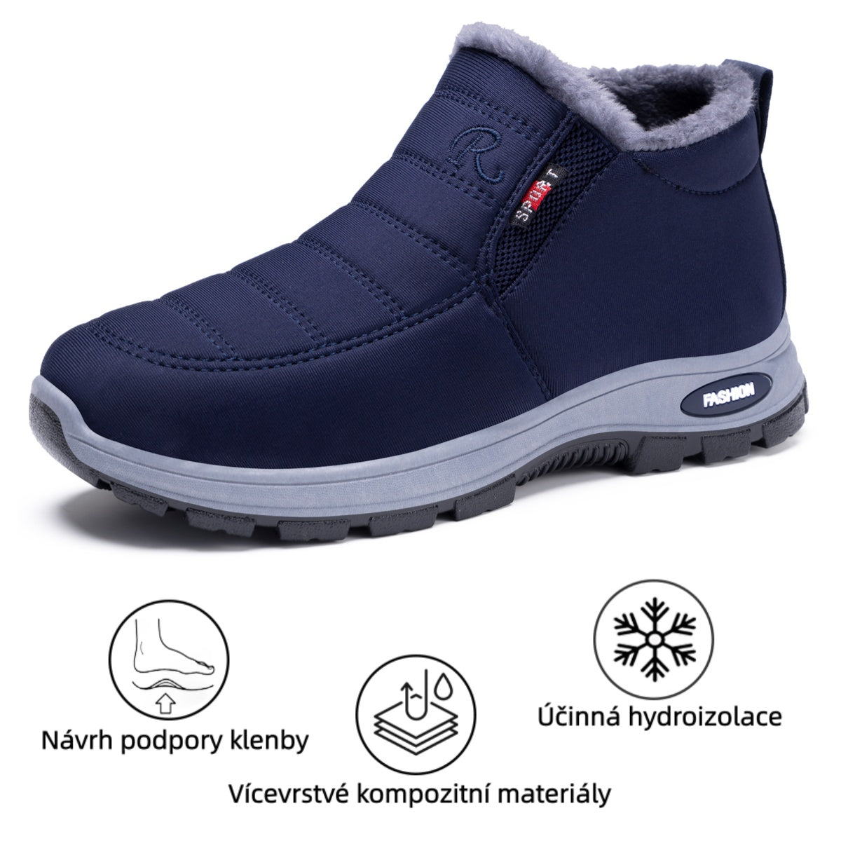 Sennery® - Ergonomická zimní ortopedická obuv pro bolesti nohou, kolen a zad - Unisex