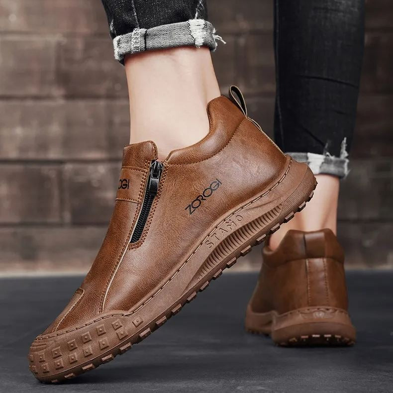 Ortopedski čevlji VERNOAN® | Izdelani iz pravega usnja, mehki in udobni za takojšnje udobje.