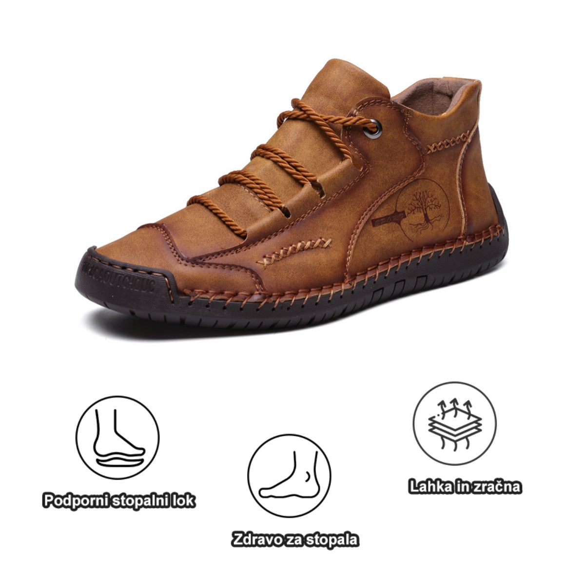 【🎁50 % popust danes - ne zamudite】Ergonomsko oblikovani ortopedski čevlji - zlahka se znebite bolečin v stopalih👞