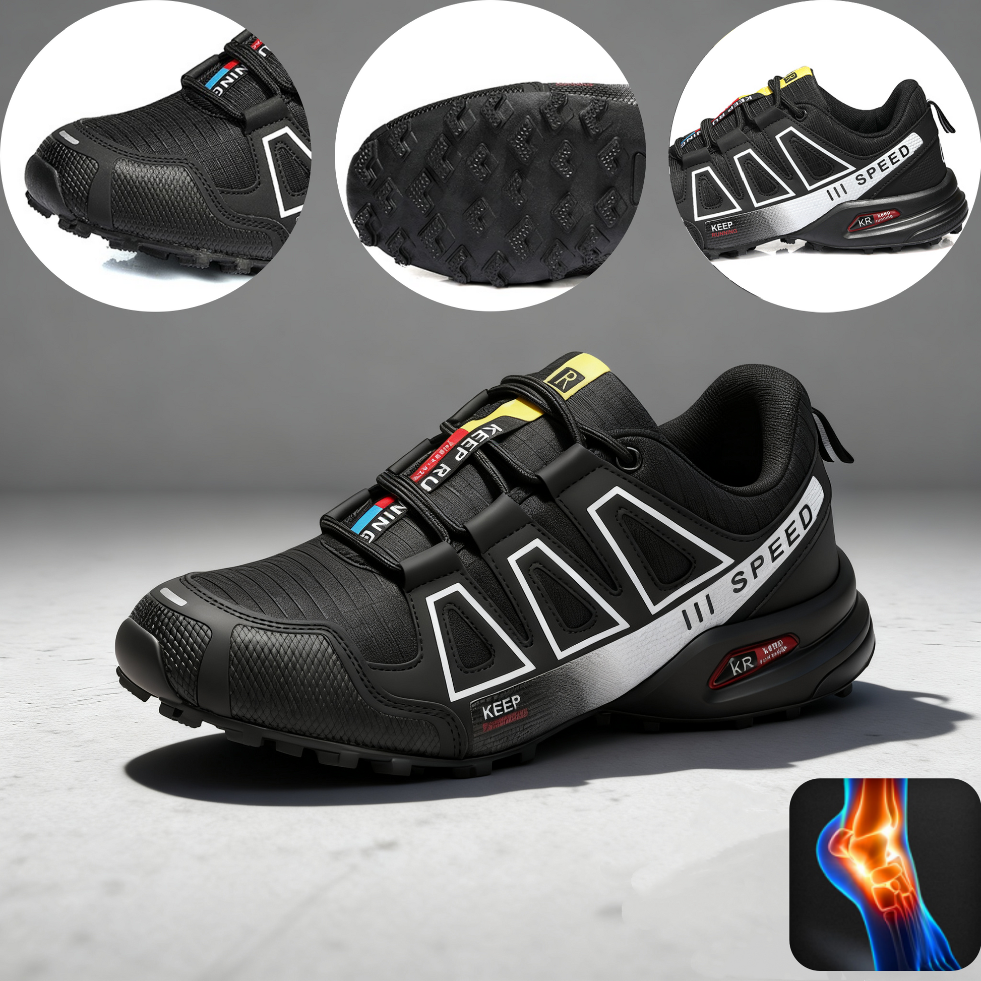 Ortopedski čevlji VERNOAN® – ergonomsko oblikovani za bolečine v hrbtu, stopalih in sklepih – unisex