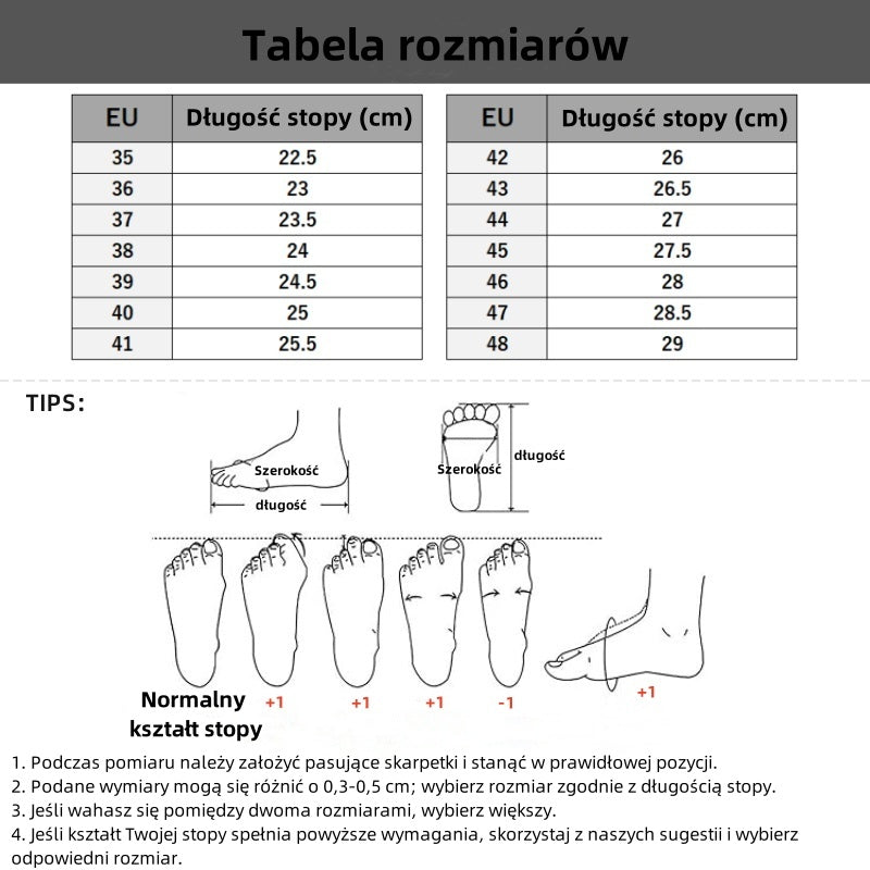 🎉Ostatni dzień! 70% zniżki! ✅ Ortopedyczne obuwie medyczne zaprojektowane specjalnie dla osób z problemami stóp, aby uśmierzyć ból pleców, stawów i stóp.