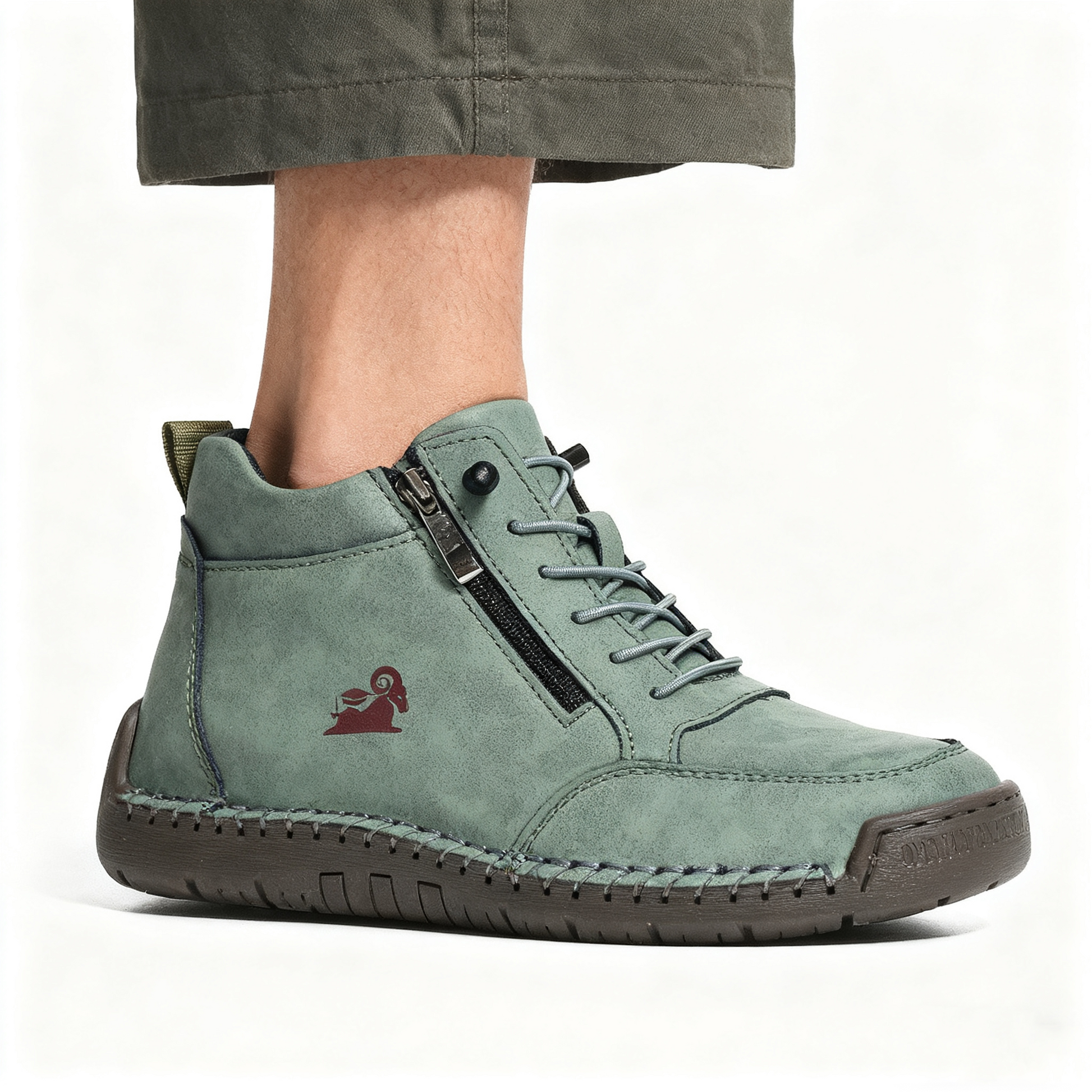 (🔥 Sconto del 50% - Non lasciartelo sfuggire!) Scarpe selezionate in pelle di vitello - scarpe ortopediche - 👞 - resistenti, antiscivolo e impermeabili (supporto dell'arco plantare, sollievo dal dolore, unisex)