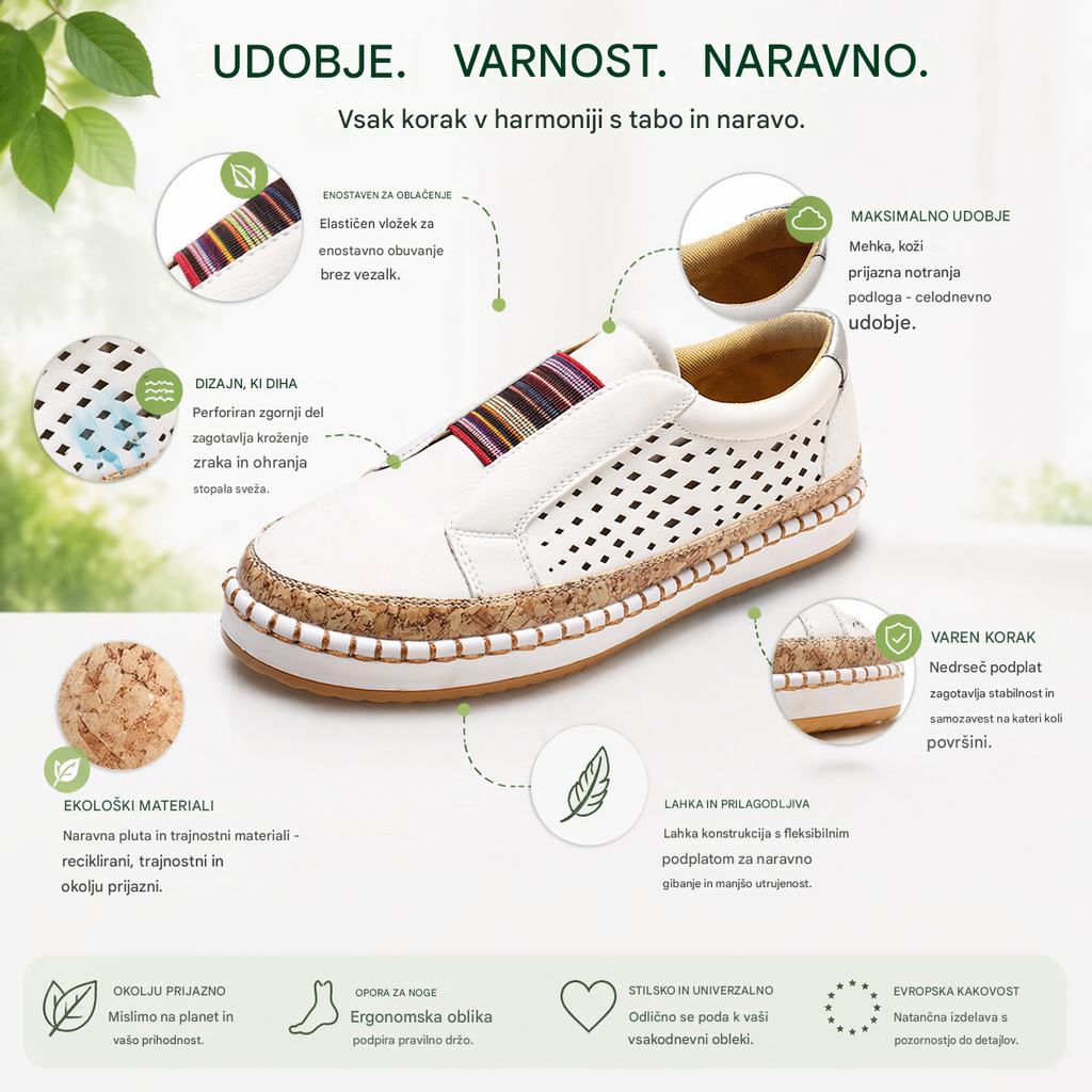 🎁Zadnji dan za izkoriščanje 50 % popusta! Ne zamudite priložnosti! ⏰Lajšajte bolečine v stopalih in fasciitis - Vodoodporni in nedrseči ortopedski čevlji🔴