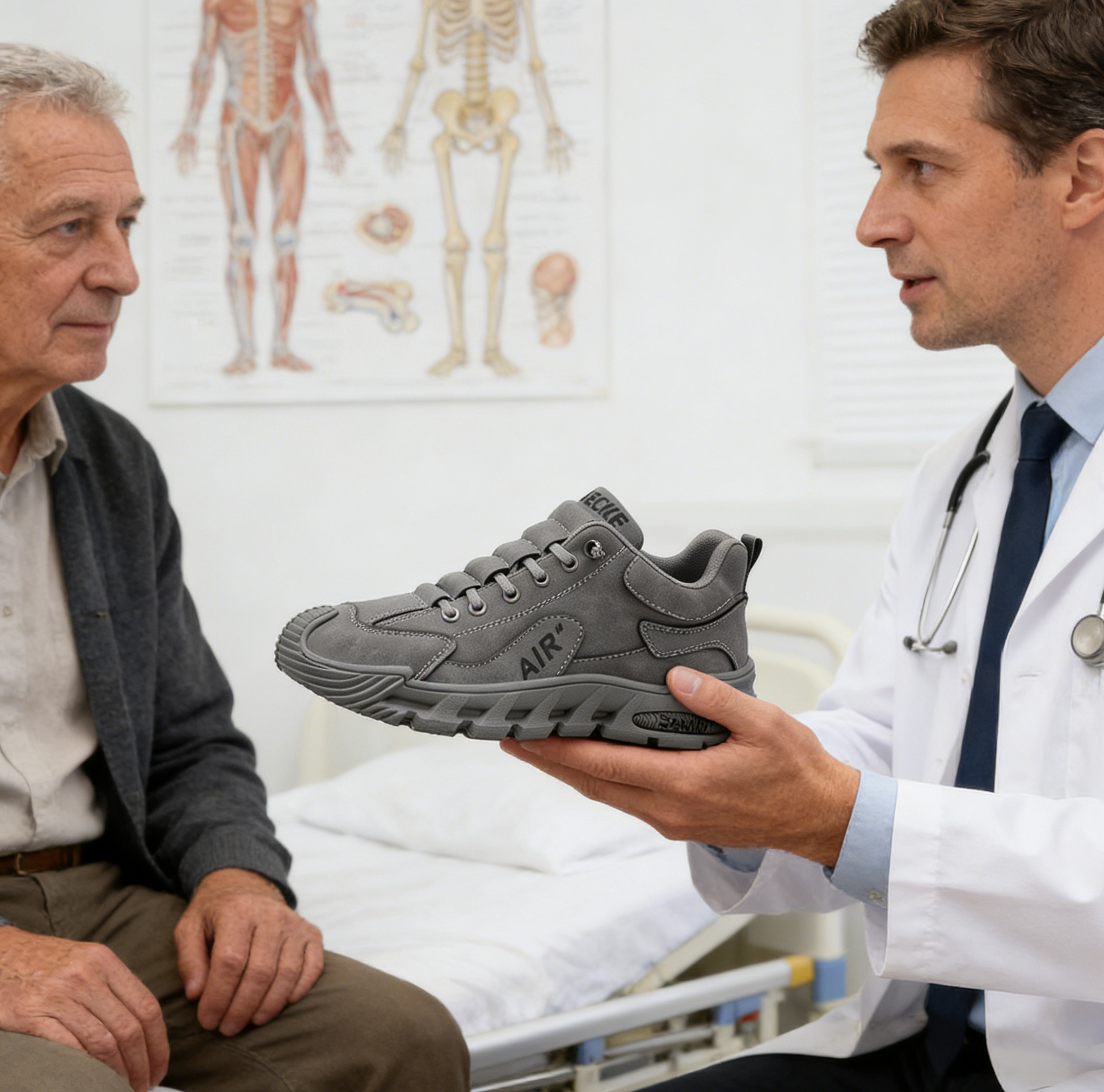 【⏰Časově omezená sleva 50 % – Nenechte si ji ujít】Zbrusu nová ergonomická ortopedická obuv – ✅️Přirozeně koriguje chůzi a zmírňuje bolest – Vylepšená voděodolnost a protiskluzovost 👞Vybraná australská kůže