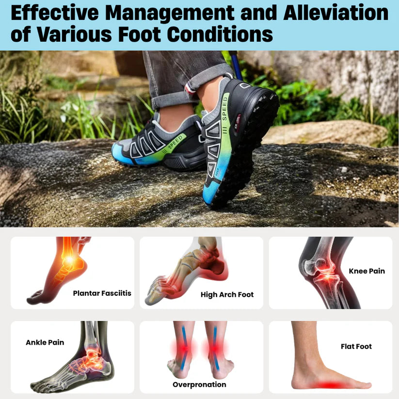 🔥Danes s 70 % popustom v omejenem času!⏰ - VERNOAN® nedrseči in vodoodporni pohodniški čevlji, znanstveno zasnovani ortopedski čevlji, ki učinkovito lajšajo bolečine v stopalih, hrbtu in kolenih!