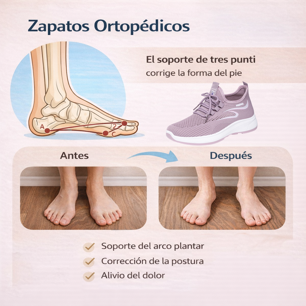 🔥 50 % popusta danes - ne zamudite! ⏰ Ergonomsko oblikovani ortopedski čevlji s podporo za stopalni lok 👞 Z lahkoto lajšajo bolečine v stopalih ✅ Udobni in zračni