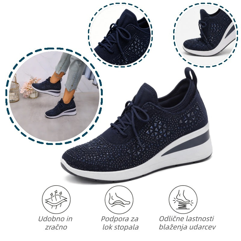 Ženski ortopedski čevlji Vernoan® | Ergonomsko oblikovani za lajšanje bolečin v hrbtu, sklepih in stopalih ter zagotavljajo vrhunsko udobje.