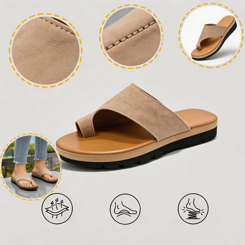 Orthofit: sandalias de diseño ergonómico que brindan máxima comodidad y frescura, corrigiendo el hallux valgus (juanete).