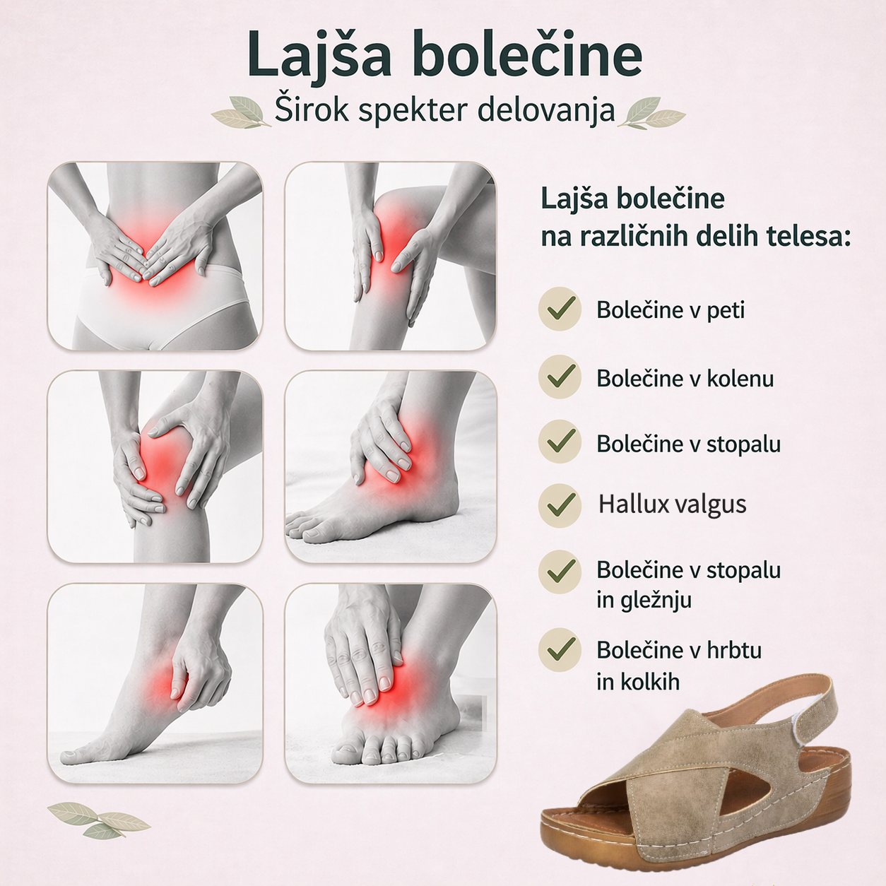 🔥50 % popusta danes - Ne zamudite! Poletni ortopedski sandali, ergonomsko oblikovani ✅Lajšajo bolečine, udobni in zračni, nastavljivi z ježkom✅