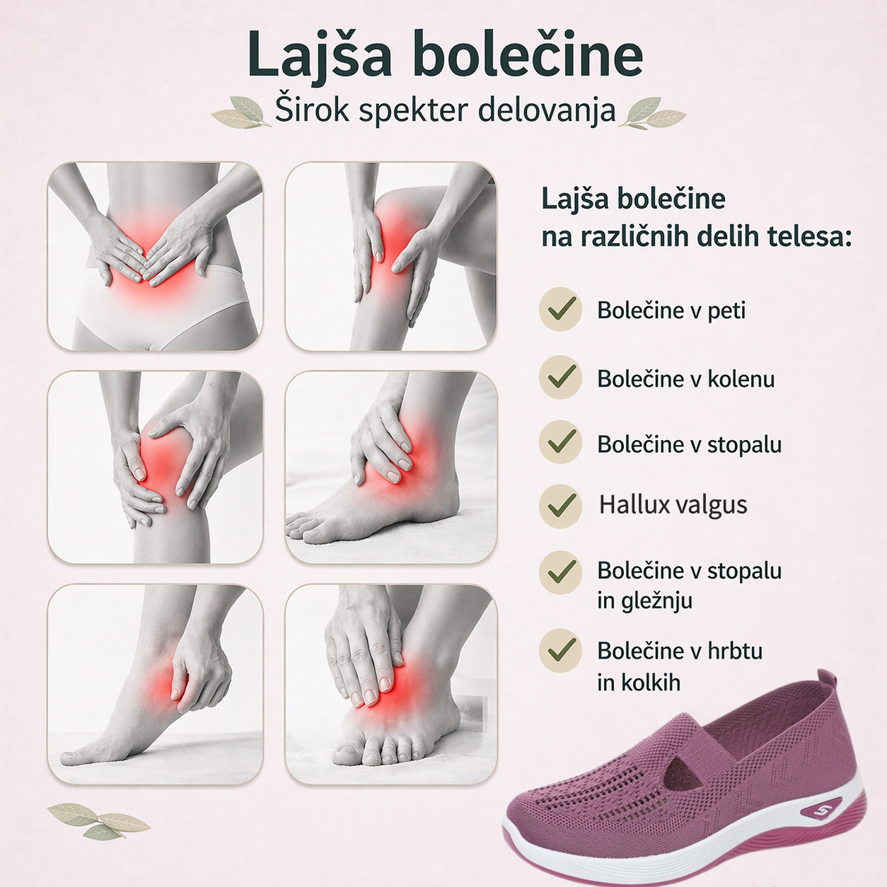 ⏰ 50% popusta 👟 Ergonomski poletni ortopedski čevlji | Zračna in lahka ✅ Lajša bolečine v stopalih | Enostavno obuvanje in slačenje