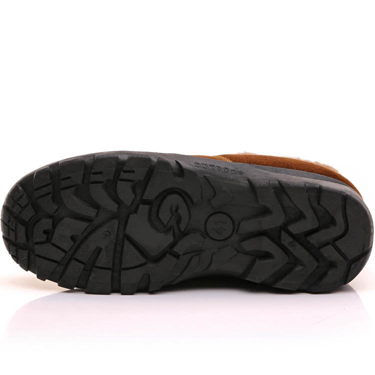 🔥50 % popust! Vernoan® zimski ortopedski čevlji-Moški udobni vodoodporni in topli snežni škornji iz kravje kože