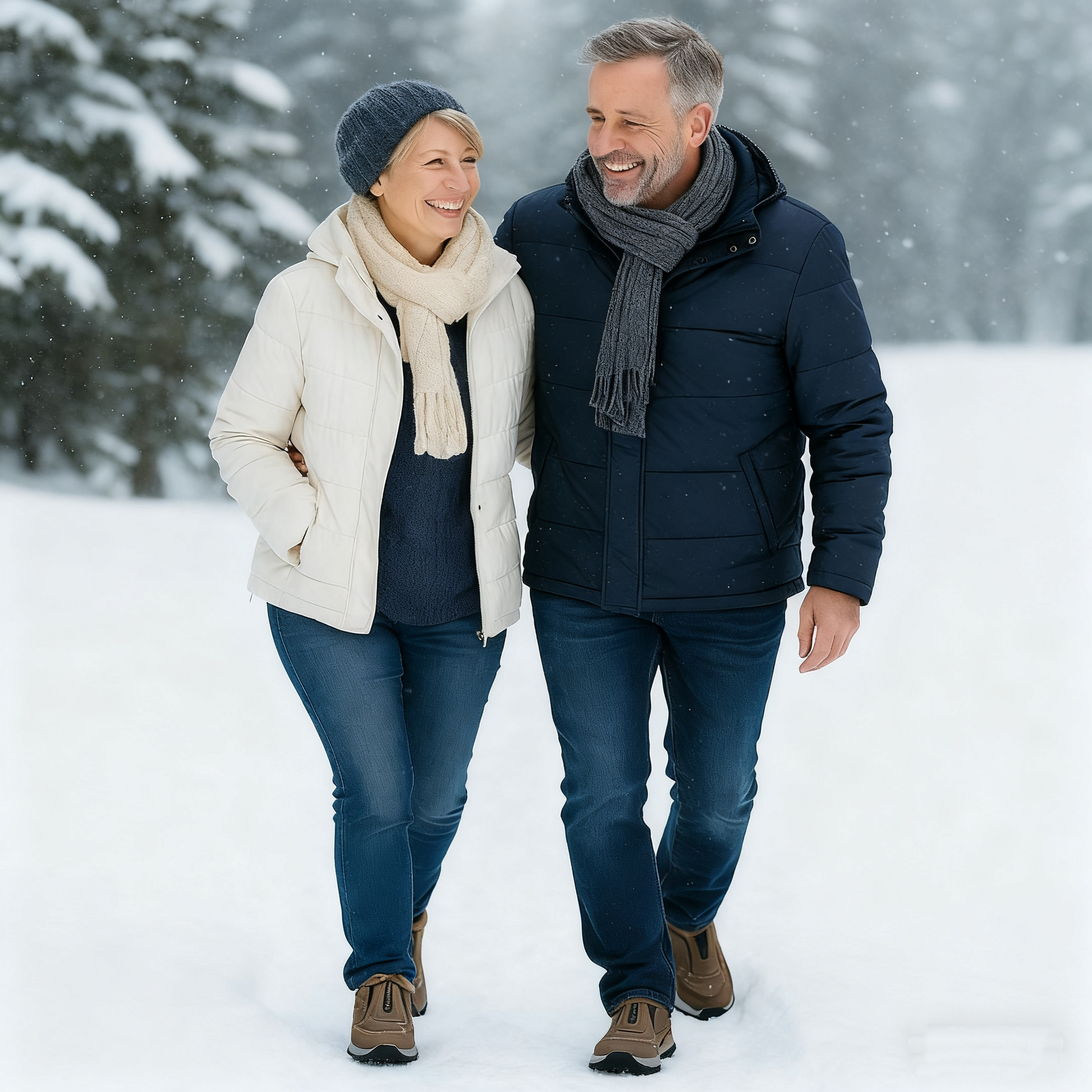 VERNOAN® Izolacijska in nedrseča obutev - Ergonomsko oblikovana zimska ortopedska obutev, ki lajša bolečine v stopalih, kolenih in hrbtu - Unisex