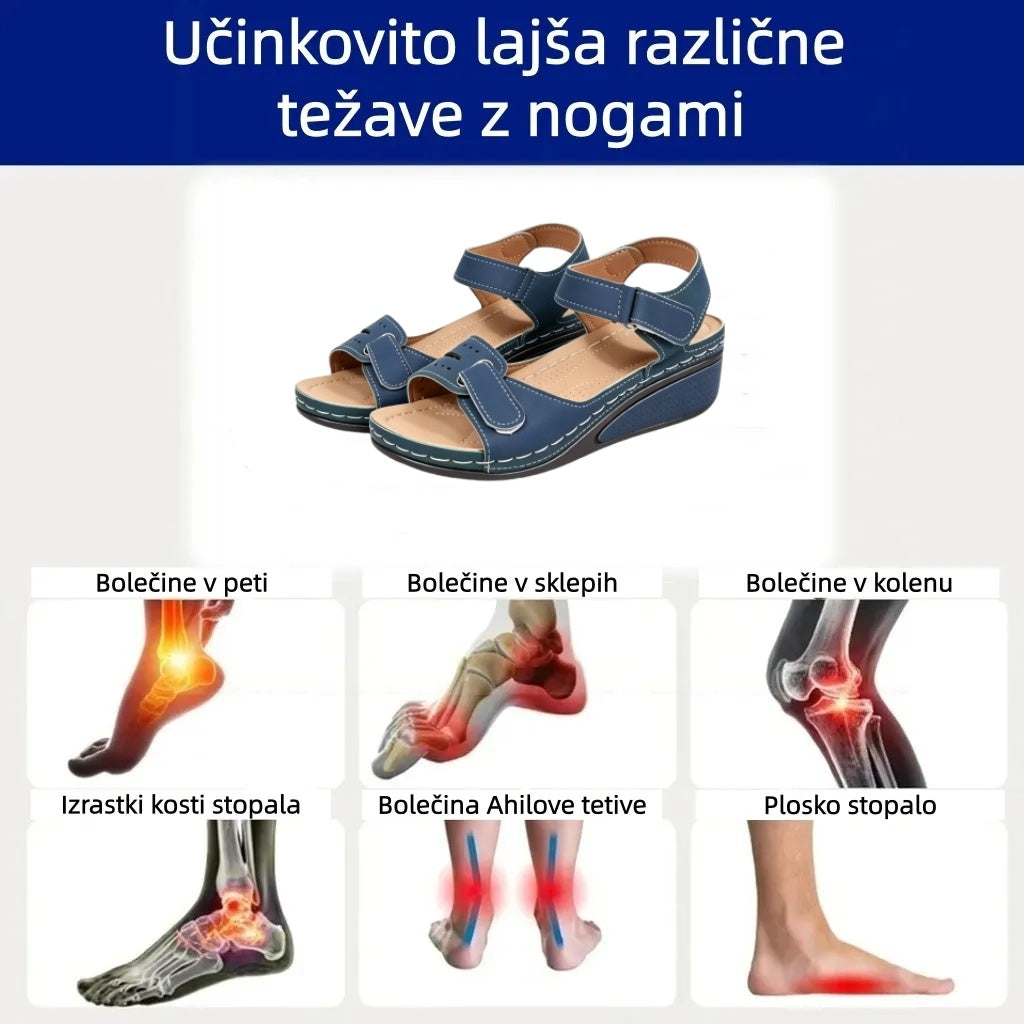 🔥Časno omejen 50 % popust! Poletni ortopedski sandali, ergonomsko oblikovani za udobje in lajšanje bolečin✅