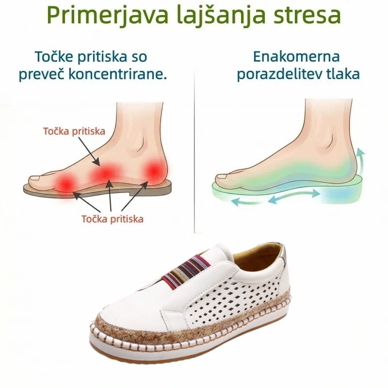 🎁Zadnji dan za izkoriščanje 50 % popusta! Ne zamudite priložnosti! ⏰Lajšajte bolečine v stopalih in fasciitis - Vodoodporni in nedrseči ortopedski čevlji🔴