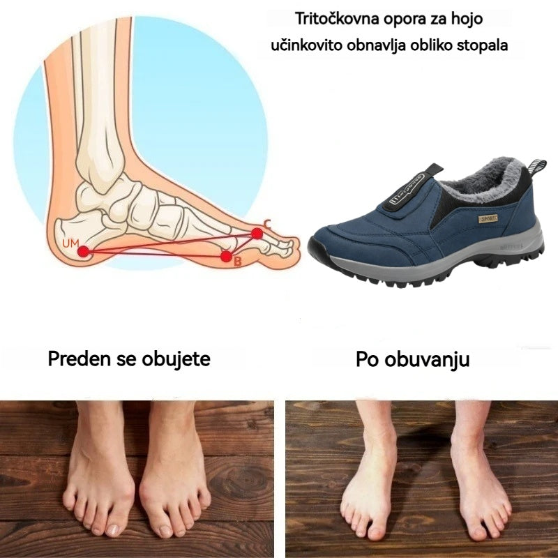 📣50 % popust danes - kmalu se konča⏰: VERNOANR® III, ergonomski, varni, topli zimski ortopedski čevlji, ročno izdelani z naravno volneno podlogo, za lajšanje bolečin v hrbtu, sklepih in nogah (2025)