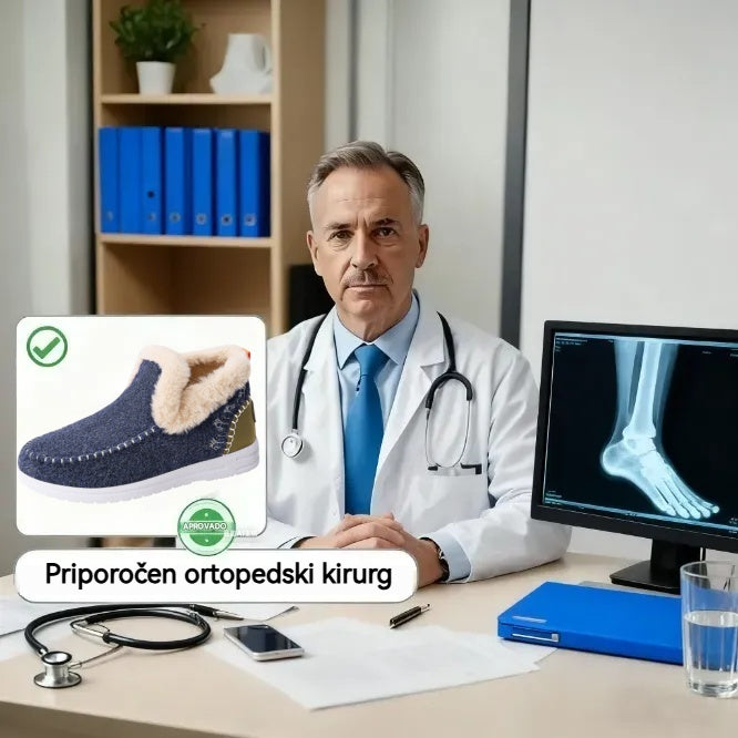 🔥Časovno omejena ponudba, danes 70 % popust! ⏰ - VERNOAN® nedrseči, topli pohodni čevlji, znanstveno zasnovani ortopedski čevlji, ki učinkovito lajšajo bolečine v stopalih, hrbtu in kolenih!