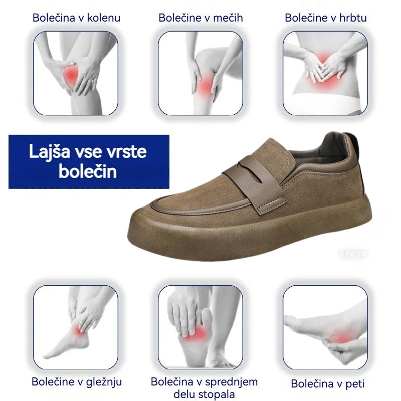 (🔥Časovno omejen 50 % popust – Ne zamudite!) Ortopedski čevlji Vernoan® – 👞 – Trpežni, nedrseči in vodoodporni. Zagotavljajo oporo stopalnemu loku in lajšajo bolečine; najboljša izbira za moške.