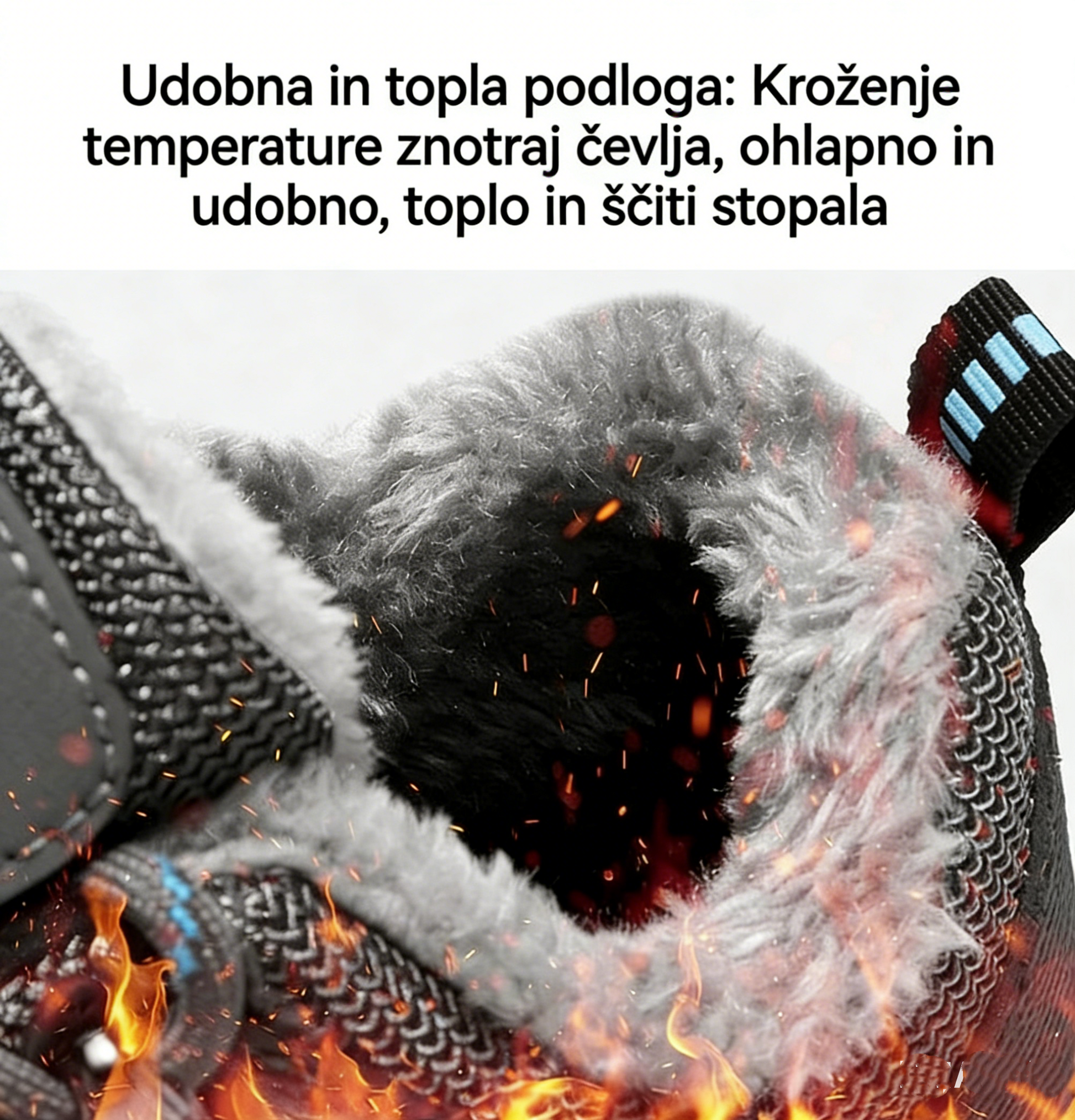 VERNOAN® Nedrseči topli čevlji za prosti čas - Ergonomsko oblikovani zimski ortopedski čevlji, ki lajšajo bolečine v stopalih, kolenih in hrbtu.
