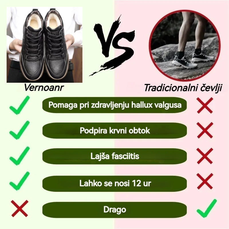 🔥70 % popusta danes za omejen čas - Udobna italijanska zimska obutev VERNOAN®. ✅ Nedrseča in topla. Ročno izdelana iz govejega usnja.