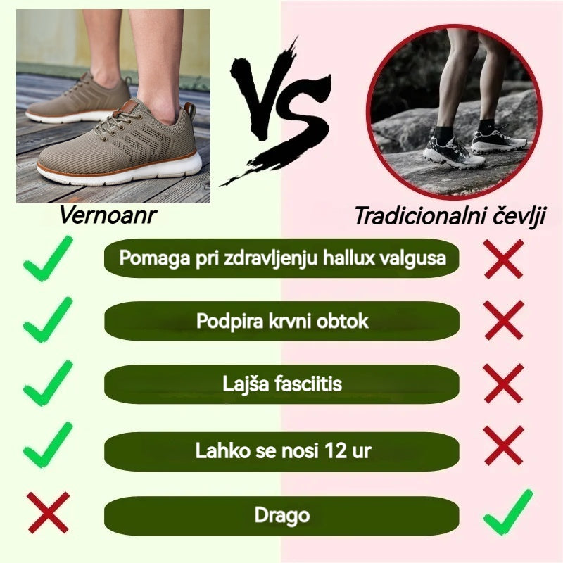 Vernoan® | Nový produkt na trhu, poloviční cena po omezenou dobu. Ergonomický design, vynikající odpružení a korekce chůze.