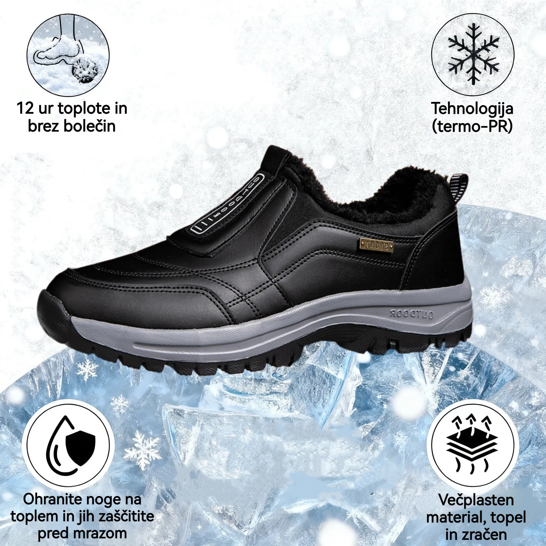 📣50 % popust danes - kmalu se konča⏰: VERNOANR® III, ergonomski, varni, topli zimski ortopedski čevlji, ročno izdelani z naravno volneno podlogo, za lajšanje bolečin v hrbtu, sklepih in nogah (2025)