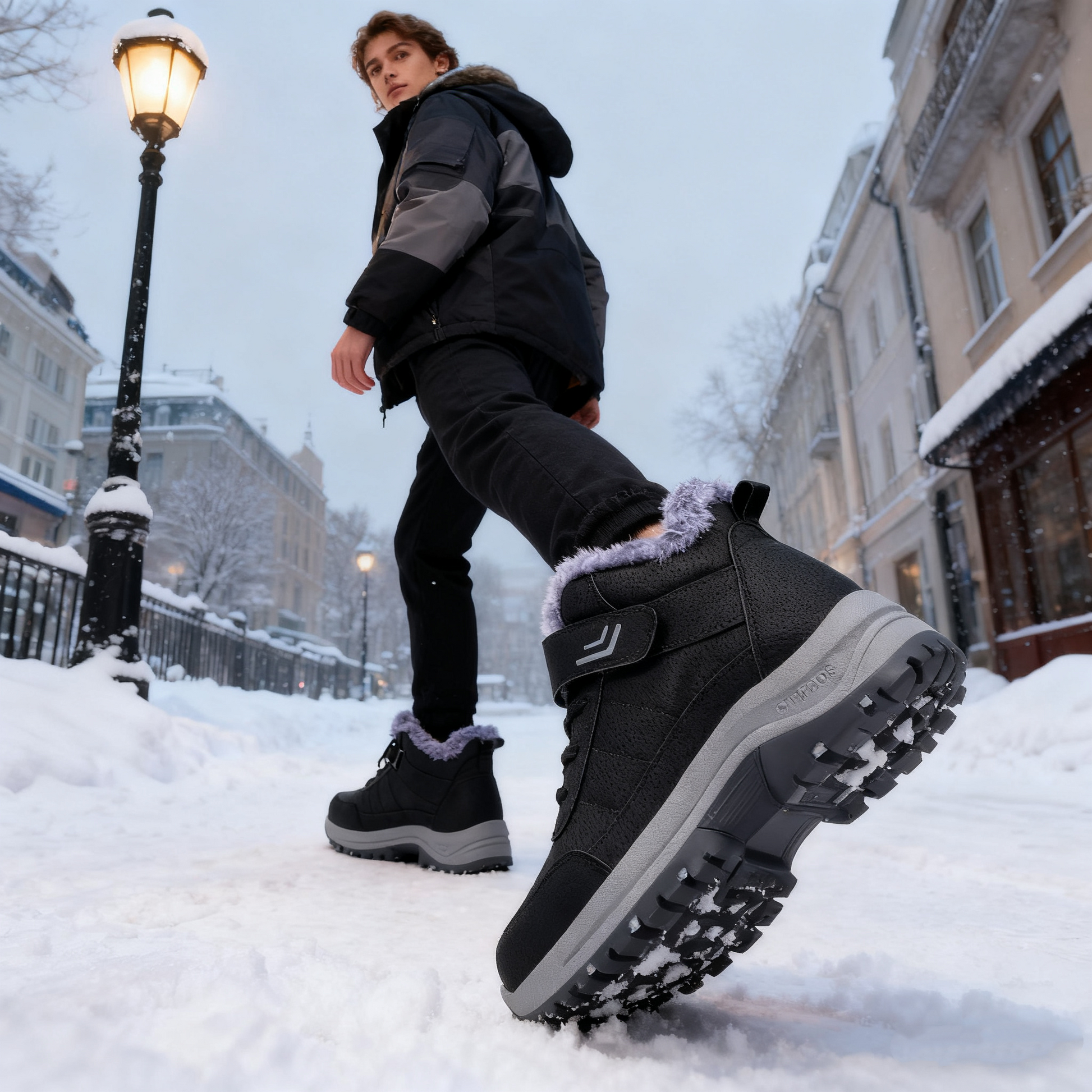 🔥50 % popust! Zimski ortopedski čevlji Vernoan® s podporo za stopalni lok in volneno podlogo. 🦶Poskrbite za udobje in toploto vaših stopal! (Unisex)