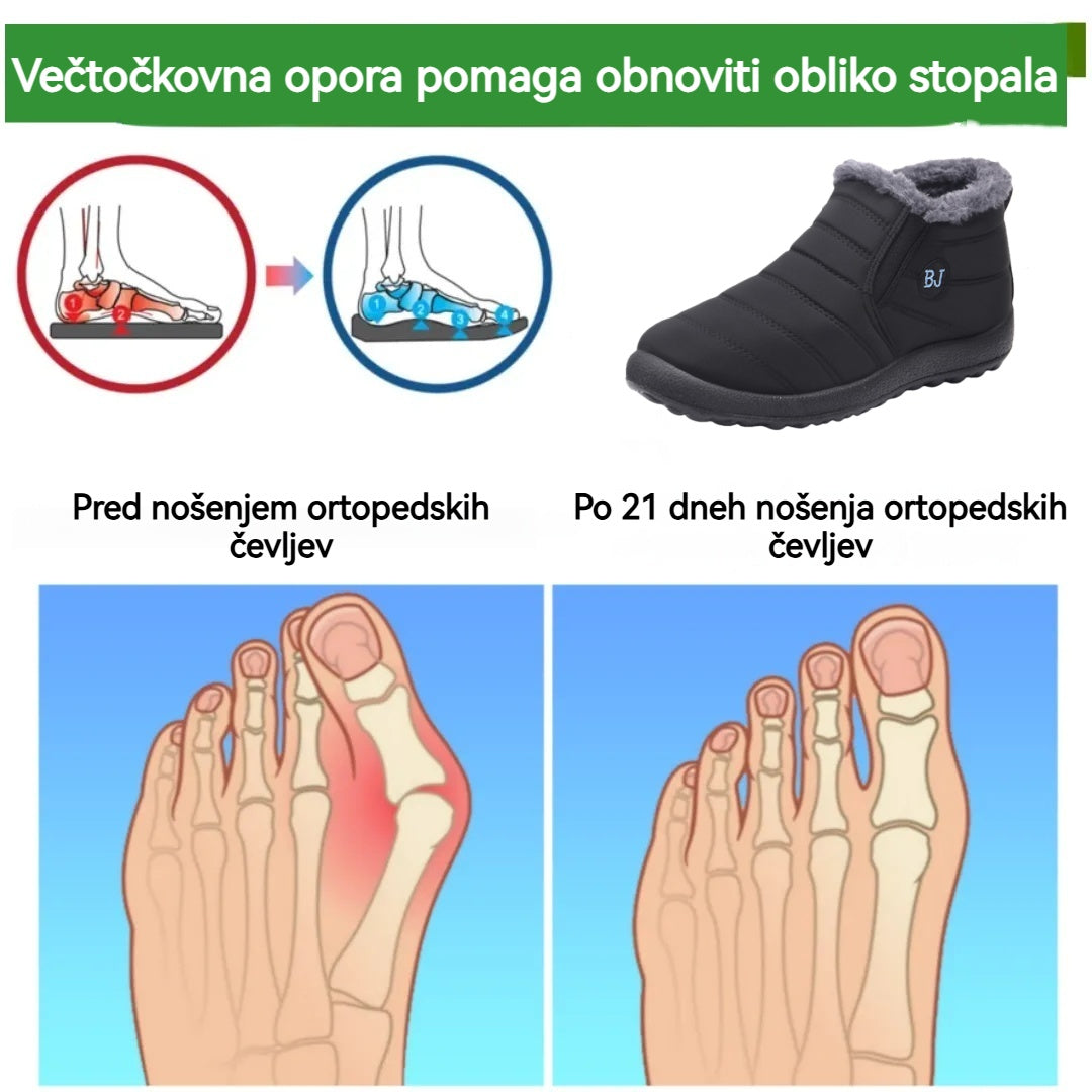 🔥Posebna ponudba za črni petek: 70 % popust! - Zimski škornji Vernoan®, luksuzni italijanski ortopedski čevlji iz semiša. 👍Opora za stopalski lok, poslovite se od bolečin v stopalih.