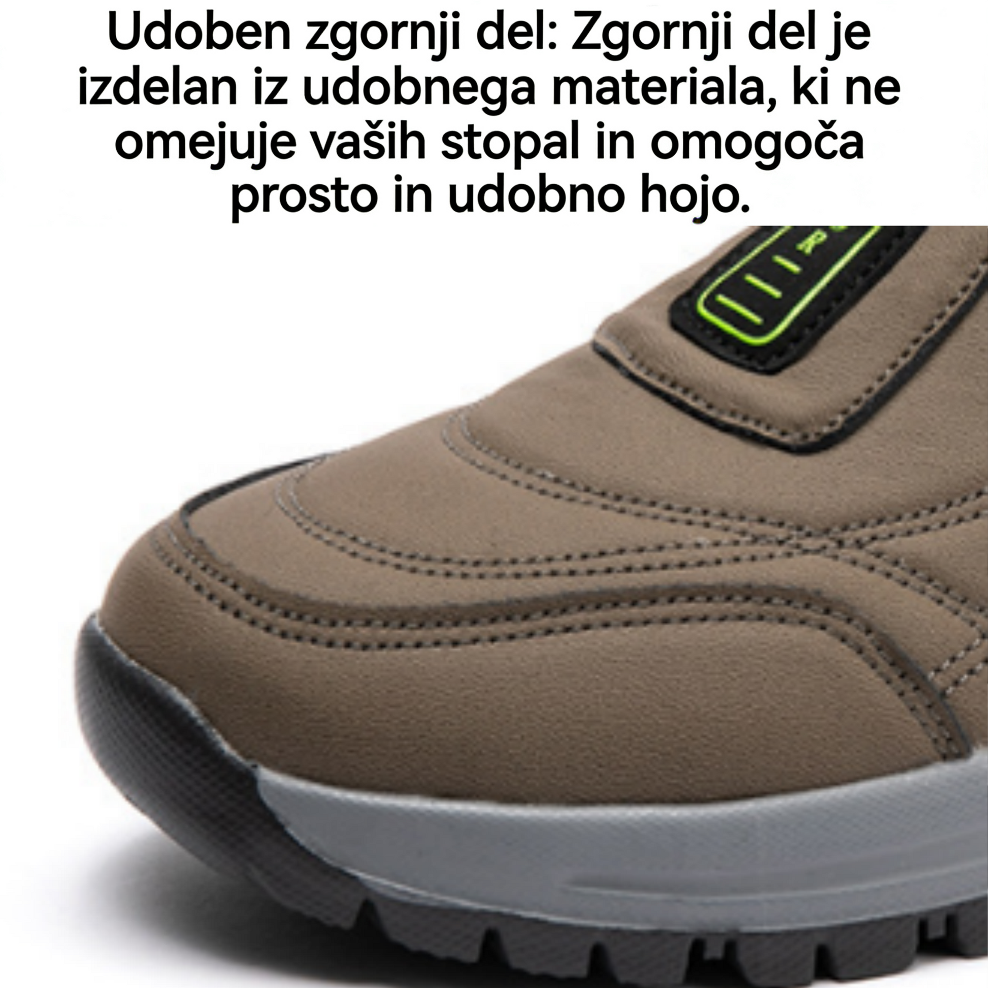 VERNOAN® Izolacijska in nedrseča obutev - Ergonomsko oblikovana zimska ortopedska obutev, ki lajša bolečine v stopalih, kolenih in hrbtu - Unisex