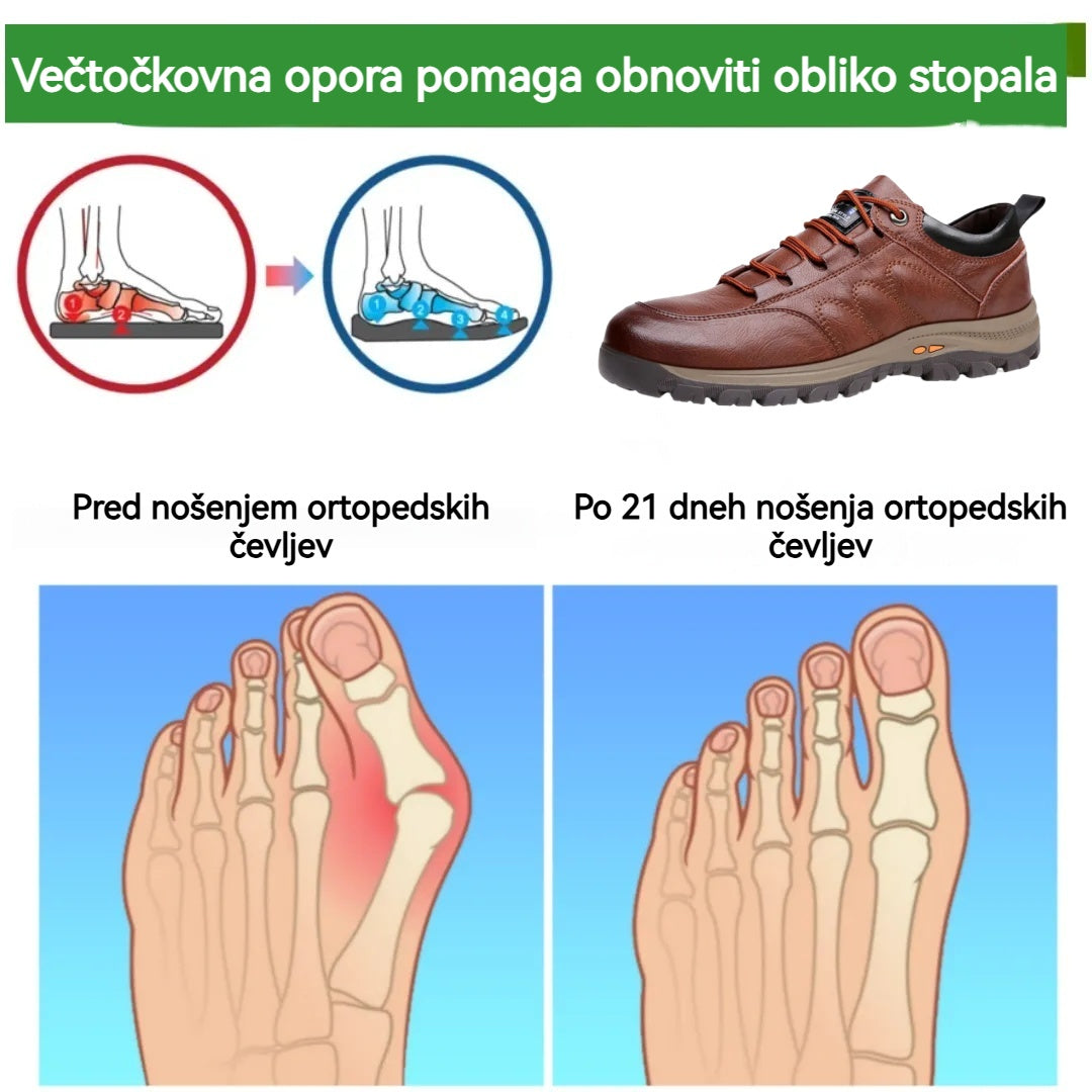 🔥Danes s 50 % popustom v omejenem času!⏰ - VERNOAN® nedrseči, topli pohodniški čevlji, znanstveno zasnovani ortopedski čevlji, ki učinkovito lajšajo bolečine v stopalih, hrbtu in kolenih!