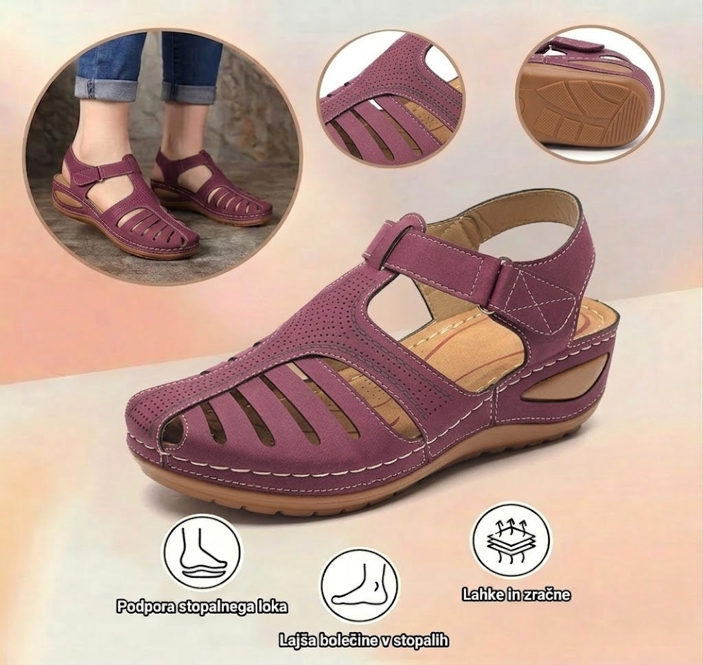 🎁Zadnji dan za 50 % popust! Ne zamudite! ⏰Lajšajte bolečine v stopalih in fasciitis - udobni in kul ortopedski čevlji🔴