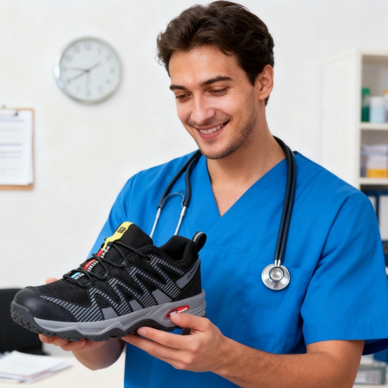 Scarpe ortopediche unisex DEVENP | Scarpe sportive leggere, comode e traspiranti | Progettate ergonomicamente per alleviare il dolore alla schiena, alle articolazioni e ai piedi | Sconto del 50% per un periodo limitato, fino a esaurimento scorte