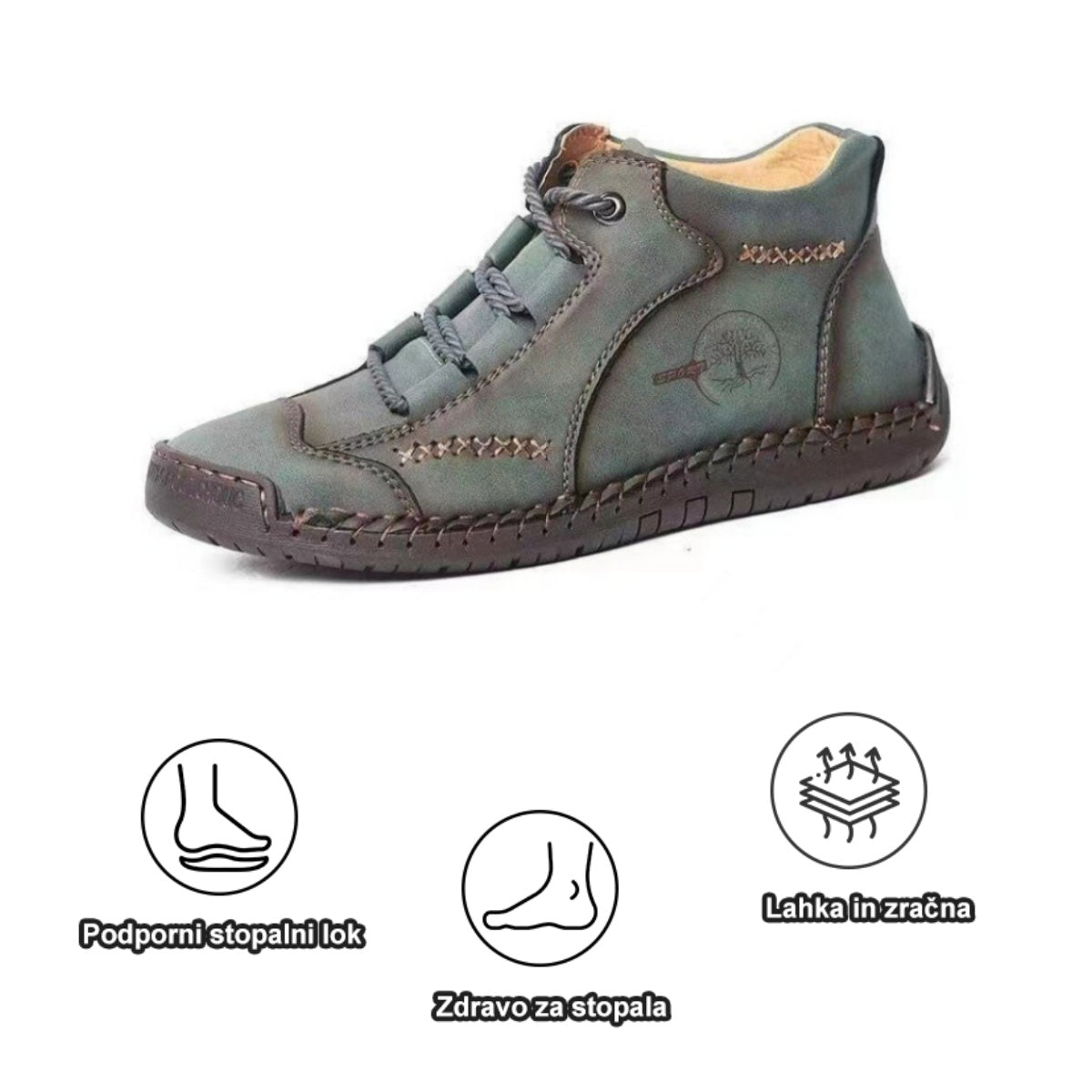 【🎁50 % popust danes - ne zamudite】Ergonomsko oblikovani ortopedski čevlji - zlahka se znebite bolečin v stopalih👞