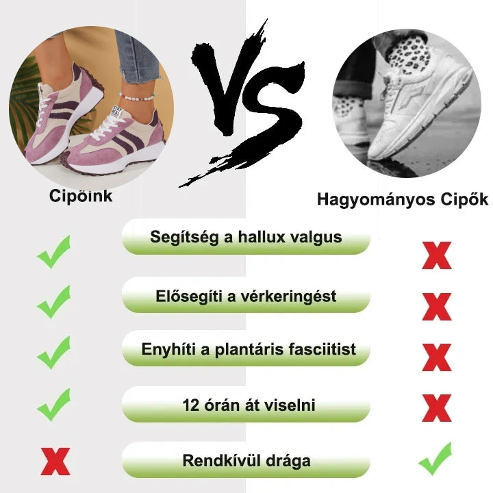 (🔥Ma 60% kedvezmény - ne hagyd ki!)⏰ - APEAXA® Márka - Puha és kényelmes német ortopéd cipők✅ (enyhíti a lábfájdalmat)