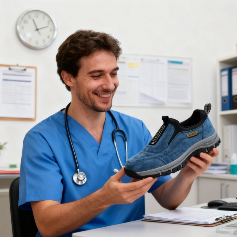 VERNOAN® – Ergonomsko oblikovani medicinski ortopedski čevlji, ki lajšajo bolečine v hrbtu, sklepih in nogah.
