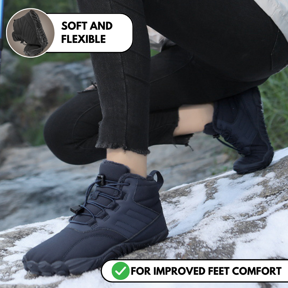 Winter Arch Support Non-Slip Waterproof Barefoot Shoes (Unisex)