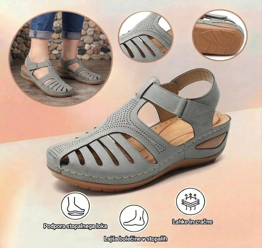 🎁Zadnji dan za 50 % popust! Ne zamudite! ⏰Lajšajte bolečine v stopalih in fasciitis - udobni in kul ortopedski čevlji🔴
