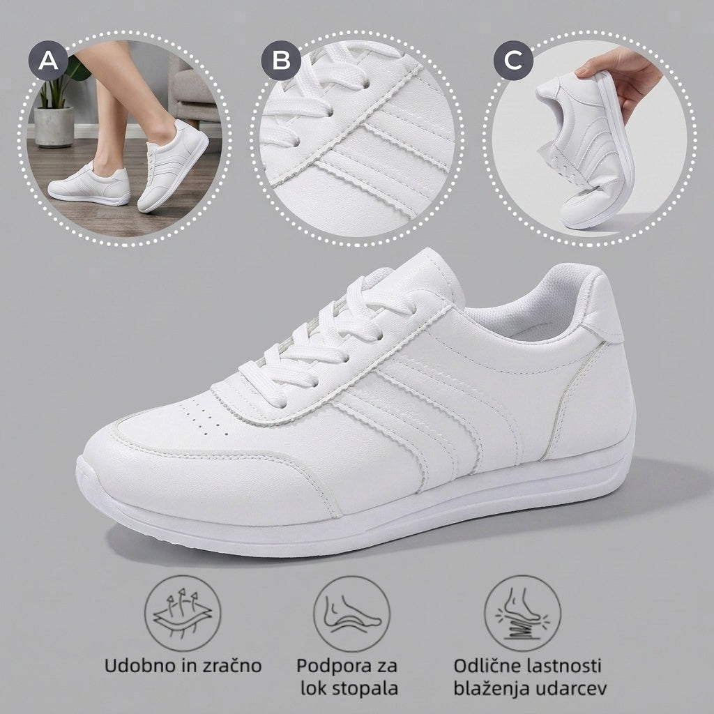 🔥 Danes za polovično ceno! Ne zamudite! ⏰ Ergonomsko oblikovani ortopedski čevlji - zagotavljajo naravno oporo stopalnega loka 👞 Z lahkoto lajšajo bolečine v stopalih