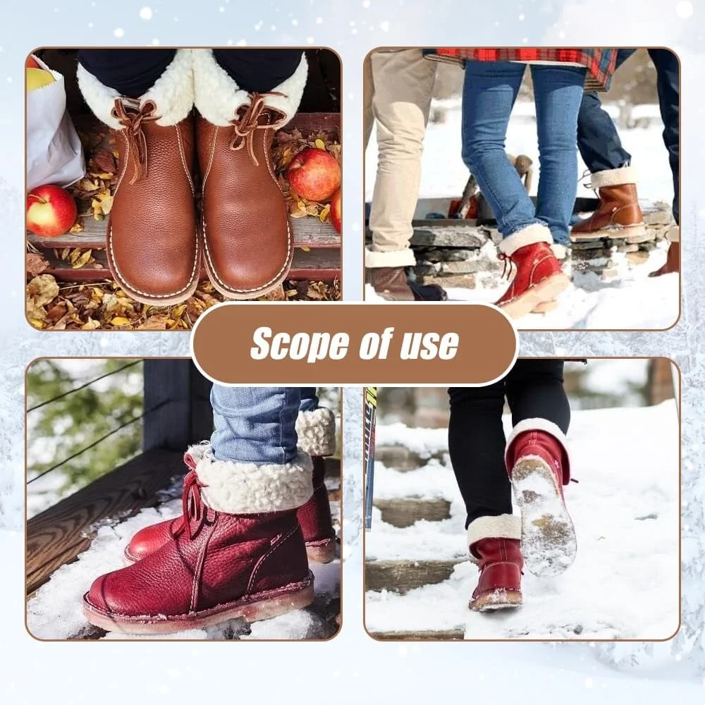 VERNOAN® nedrseči in topli zimski škornji | Ergonomsko oblikovani ortopedski čevlji, ki lajšajo bolečine v hrbtu, nogah in sklepih.