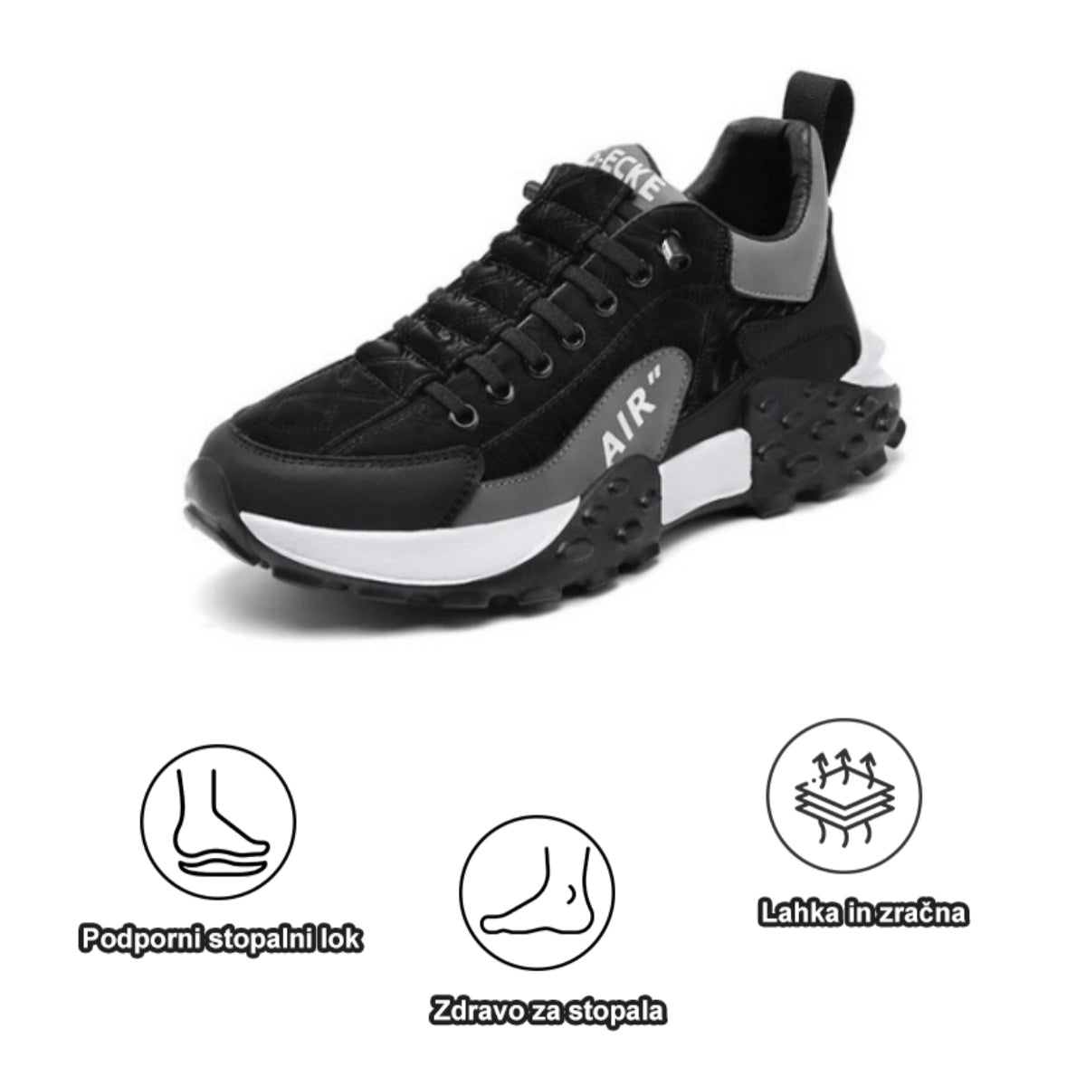 【🎁60 % popusta še danes - Ne zamudite!⏰】 - Prosti čas VERNOAN®, znanstveno zasnovani ortopedski čevlji, ki učinkovito lajšajo bolečine v stopalih, hrbtu in kolenih! 👞