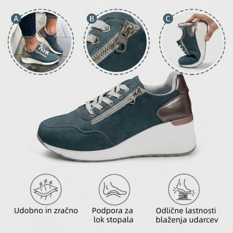🔥 Danes za polovično ceno! Ne zamudite! ⏰ Ergonomsko oblikovani ortopedski čevlji - zagotavljajo naravno oporo stopalnega loka 👞 Z lahkoto lajšajo bolečine v stopalih