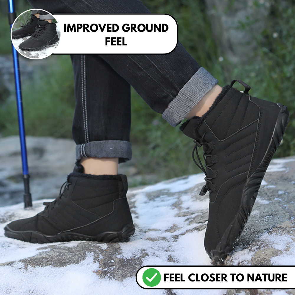 Winter Arch Support Non-Slip Waterproof Barefoot Shoes (Unisex)