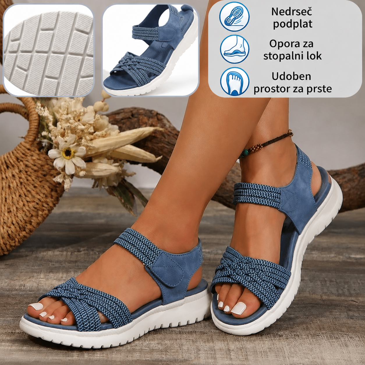 ⏰ Zadnji dan – 50 % popust! Ne zamudite! Ergonomsko oblikovani ortopedski čevlji z blaženjem udarcev. ✅ Zdravi ortopedski čevlji, zasnovani posebej za evropske ženske.
