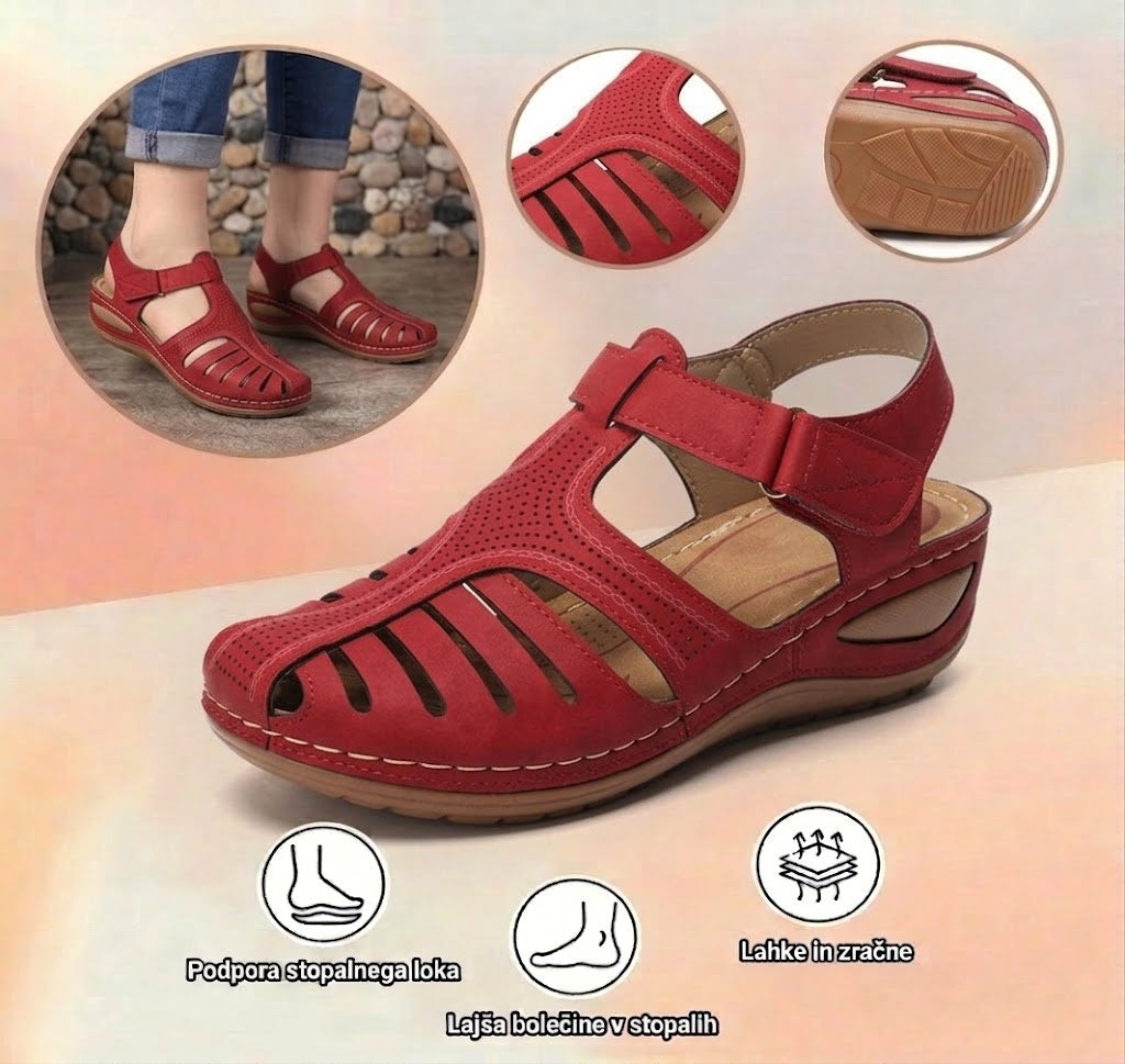 🎁Zadnji dan za 50 % popust! Ne zamudite! ⏰Lajšajte bolečine v stopalih in fasciitis - udobni in kul ortopedski čevlji🔴