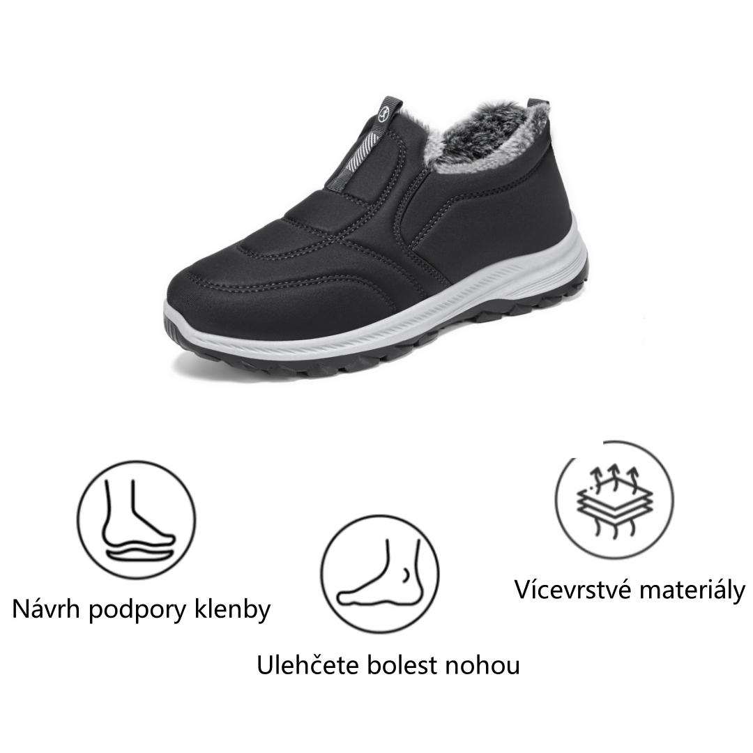 ⏰Samo danes! - Ortopedski čevlji VERNOAN® iz bombaža, udobni in topli. Zaščitite svojo varnost! (Unisex)