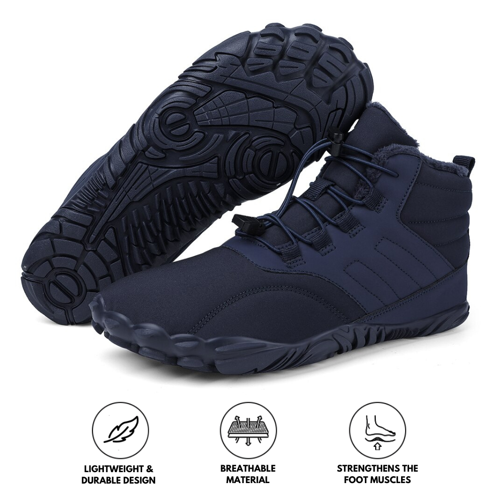 Winter Arch Support Non-Slip Waterproof Barefoot Shoes (Unisex)
